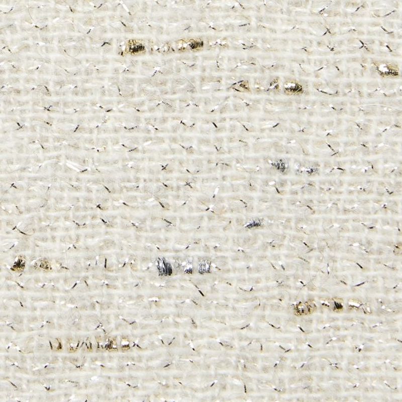 Mercurio Throw Ivory and Gold