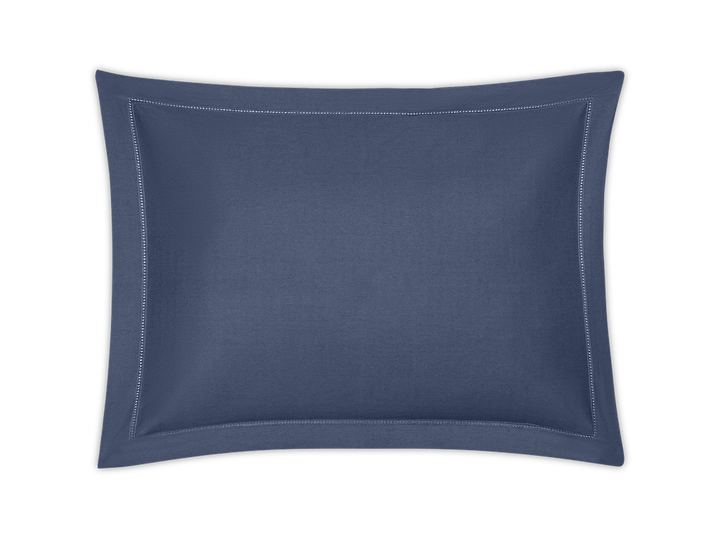 Matouk Milano Hemstitch Steel Blue