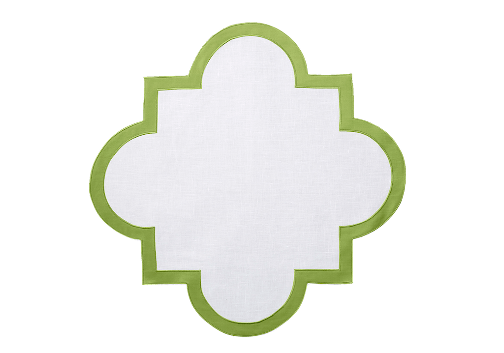 Matouk Mirasol Table Linens Grass