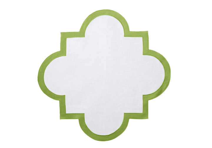 Matouk Mirasol Table Linens Grass