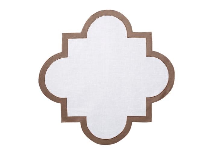 Matouk Mirasol Table Linens Mocha