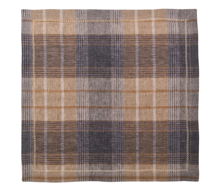 Henley Napkin in Brown & Multi