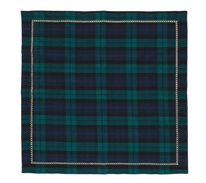 Watchplaid Napkin in Blue & Green