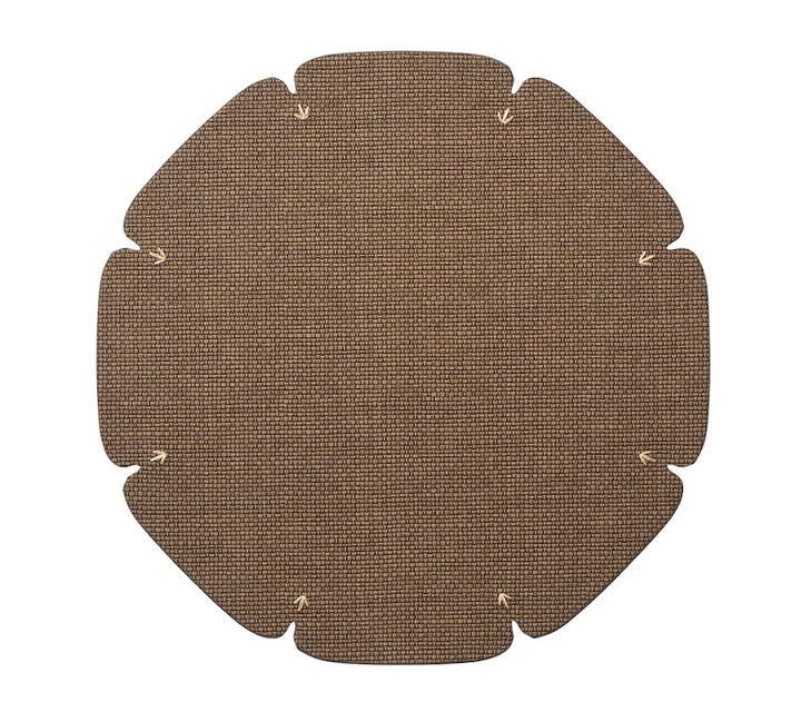 Divot Placemat in Umber