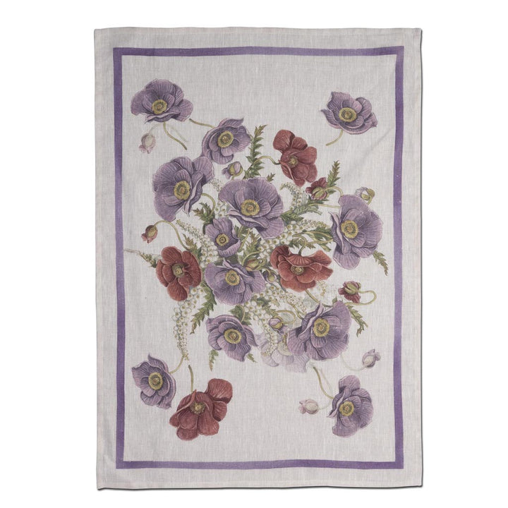 Poppy Viola Kitchen Towel