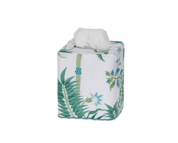 Matouk Schumacher Palmyra Tissue Box Cover