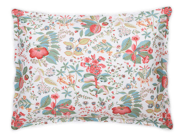 Matouk Schumacher Pomegranate Pink Coral