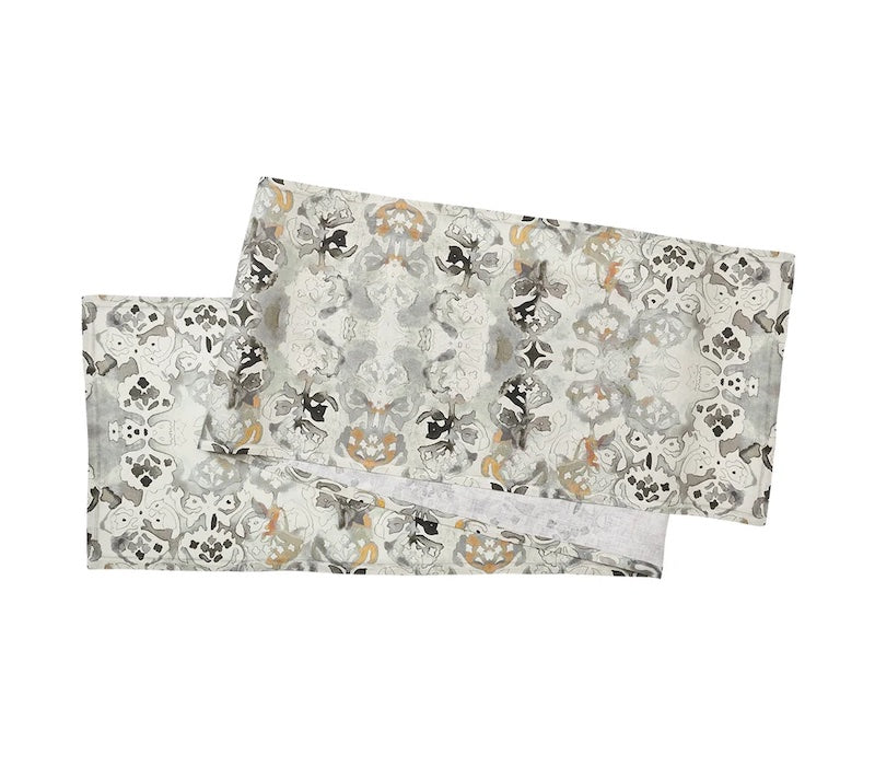 Giverny Runner in Natural & Gray