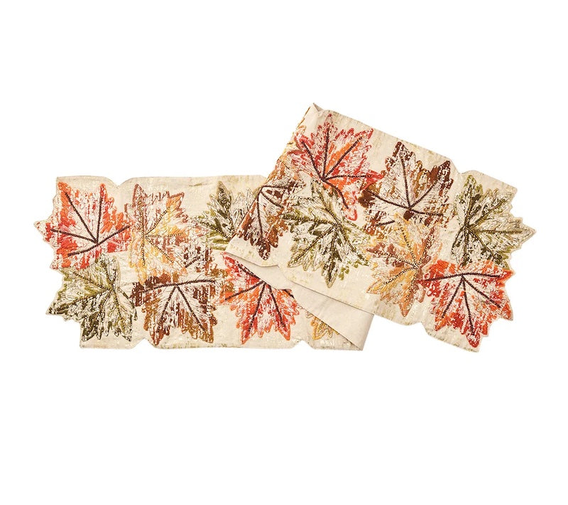 Ember Leaf Table Runner