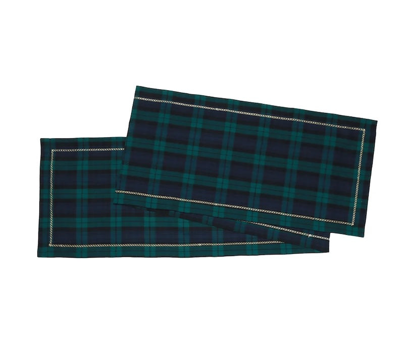Watchplaid Runner in Blue & Green
