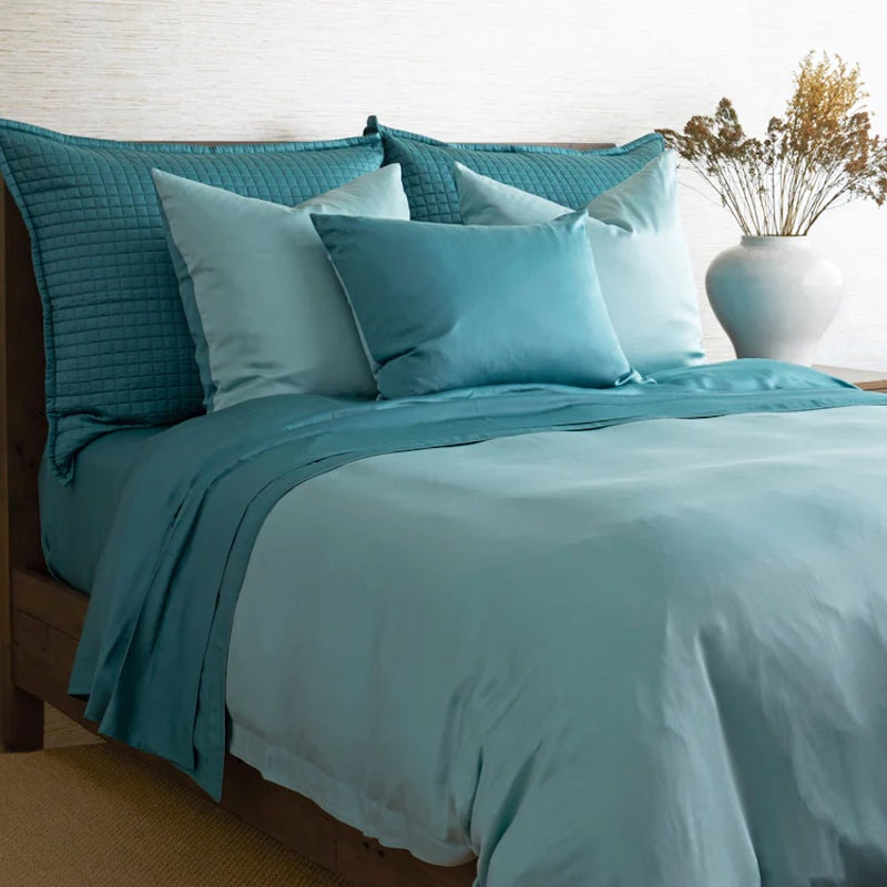 Ready-to-Bed 2.0 Duvet/Shams Aqua & Caribbean
