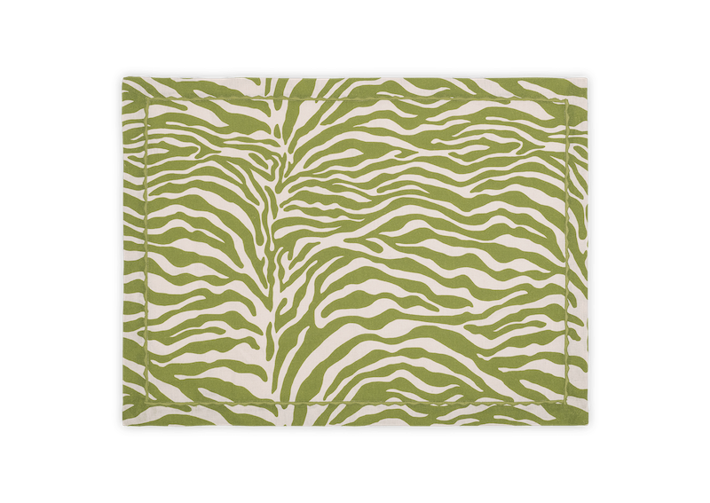 Matouk Schumacher Regine Table Linens Grass