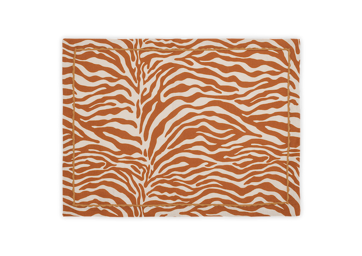 Matouk Schumacher Regine Table Linens Persimmon