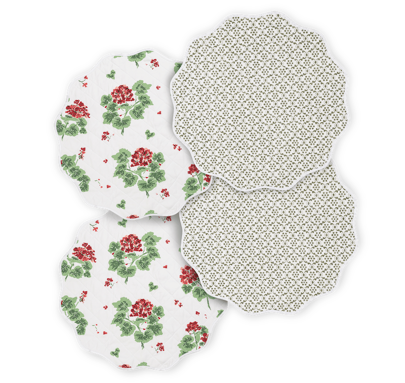 Matouk Reversible Circle Placemat Collection