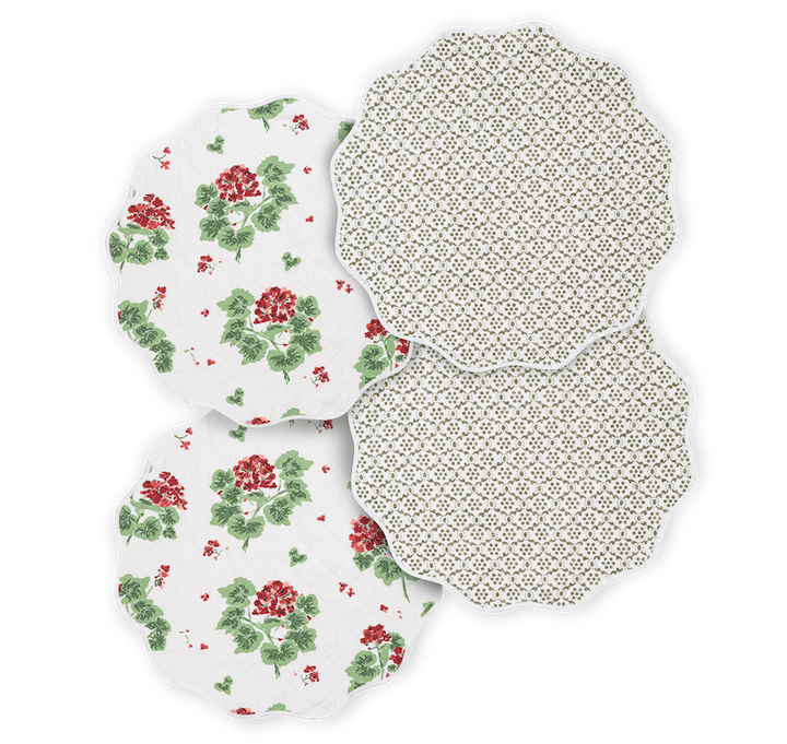 Matouk Reversible Circle Placemat Collection