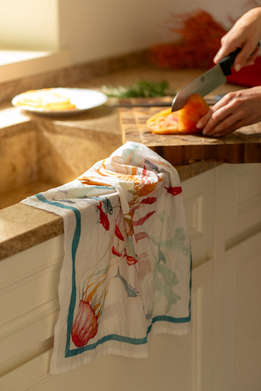 Ondiva Kitchen Towel Blu