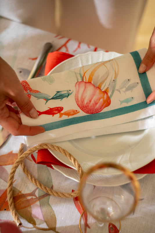 Ondiva Dinner Napkins Linen
