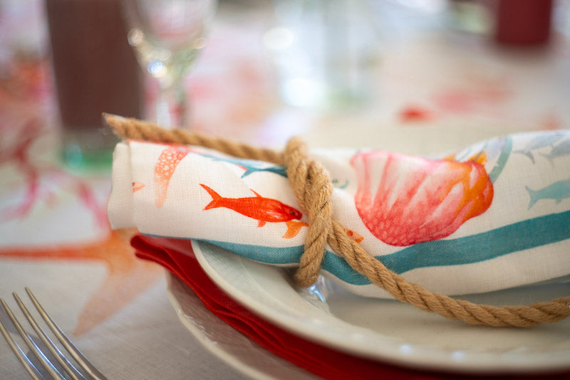 Ondiva Dinner Napkins Linen