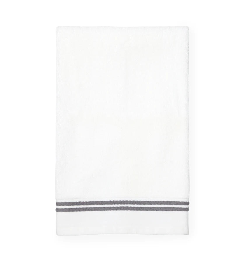 Aura Towels White/Iron