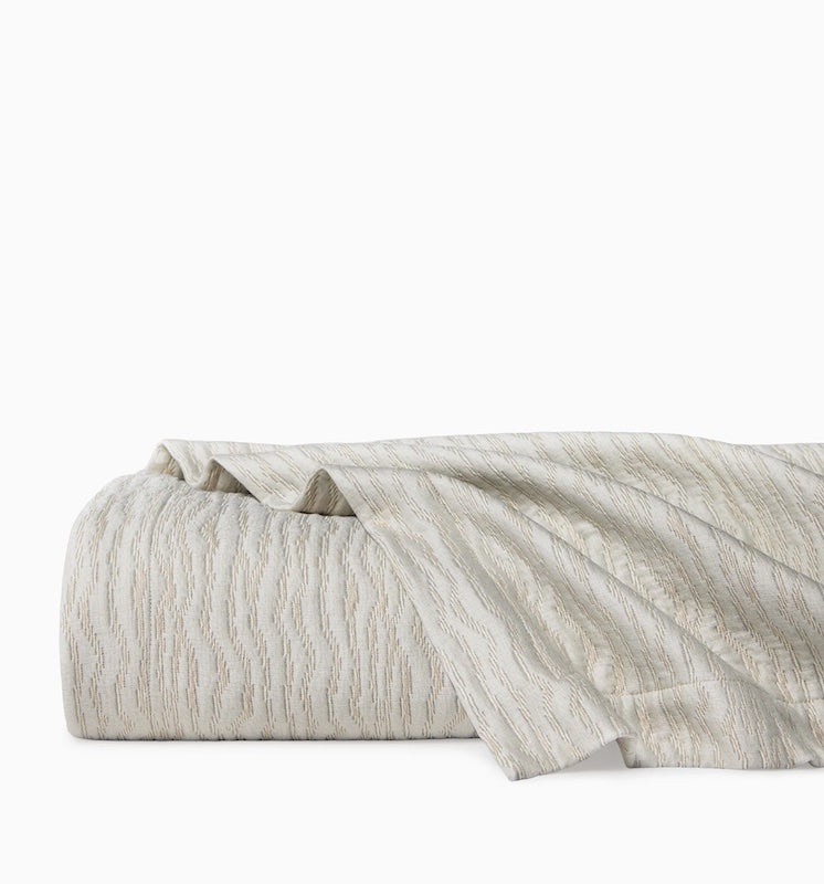 Ondate Coverlet Bluefin