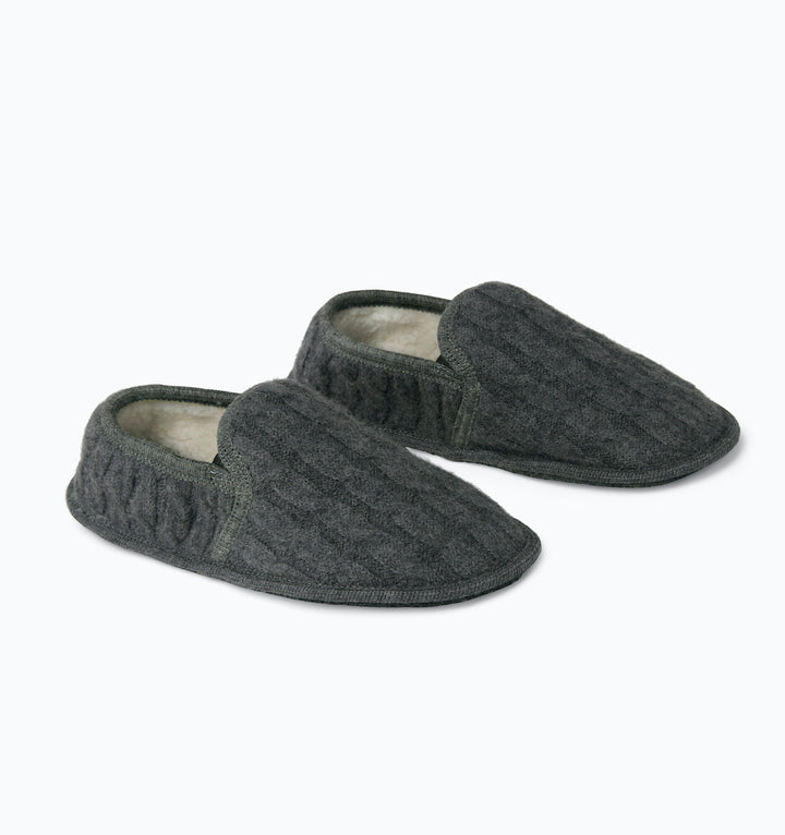 Raffinato Men's Slippers Grey