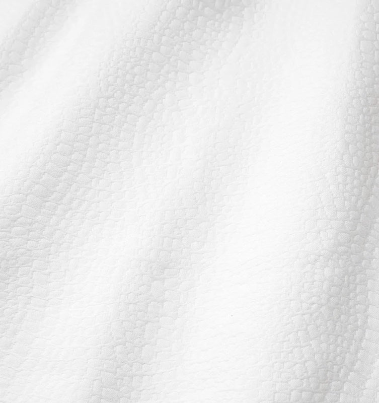 Cobblestones Coverlet White