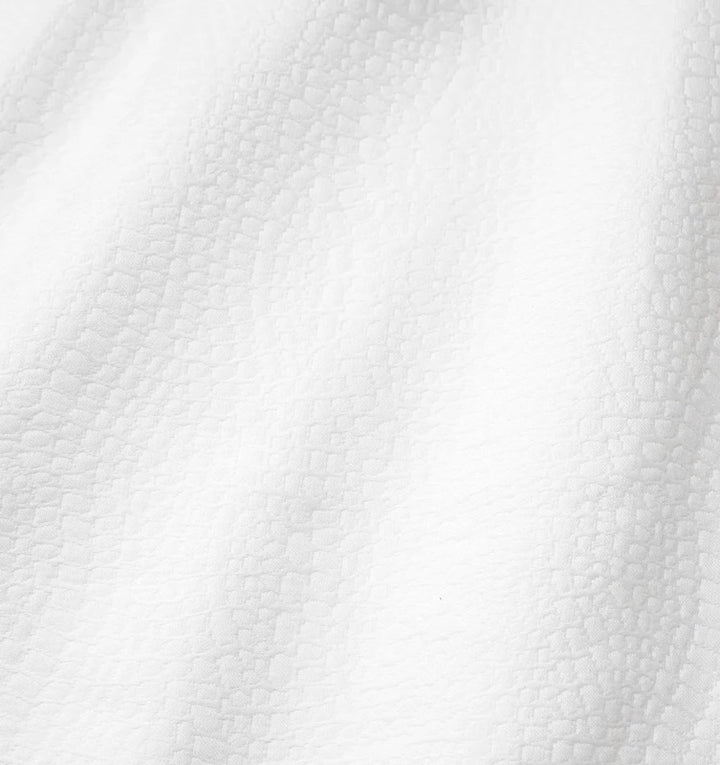 Cobblestones Coverlet White