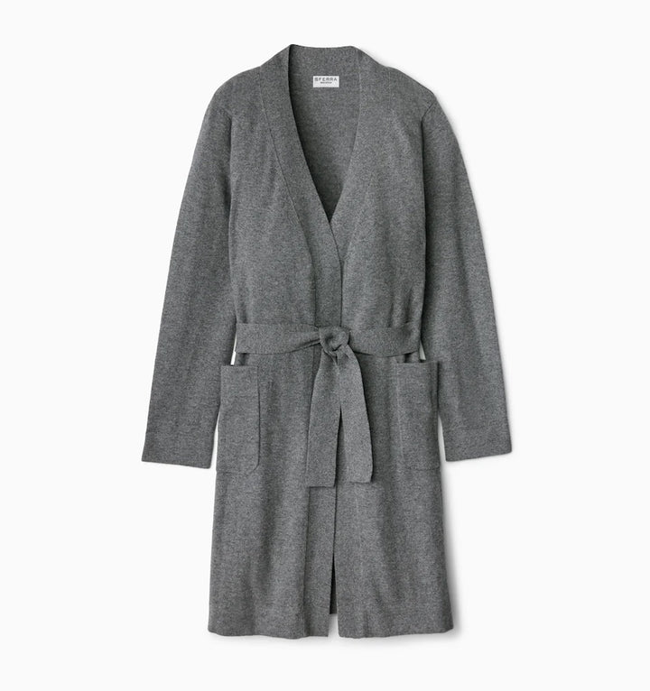 Uomo Men's Robe Grey