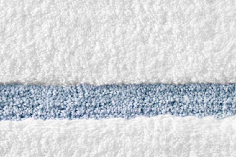 Lindo Bath Rug White/Sea