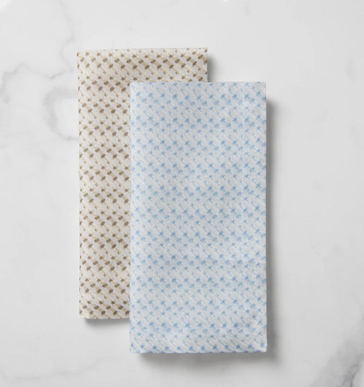 Abruzzo Table Linens in Blue
