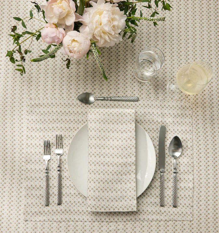 Abruzzo Table Linens in Natural