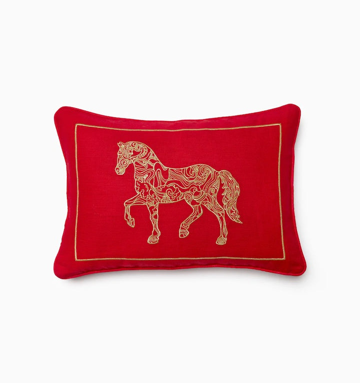 Year of the Horse in Red and Gold