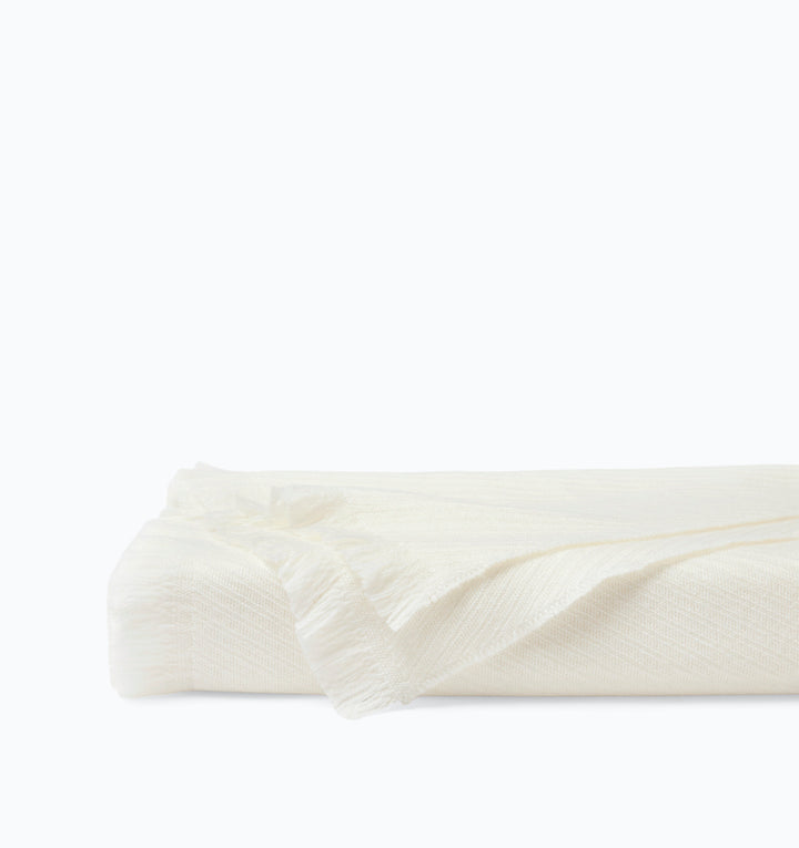 Taormina Throw Ecru