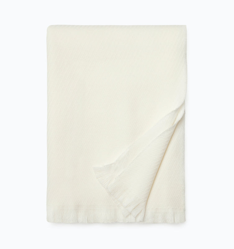 Taormina Throw Ecru