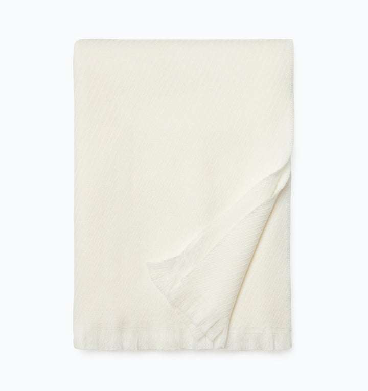Taormina Throw Ecru