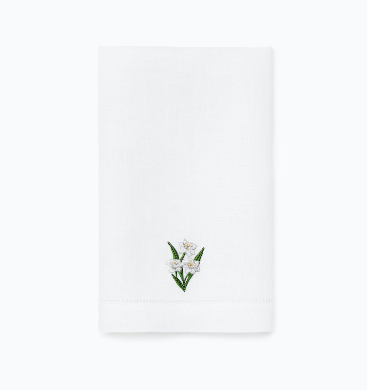 Fiorenza Guest Towels December Narcissus