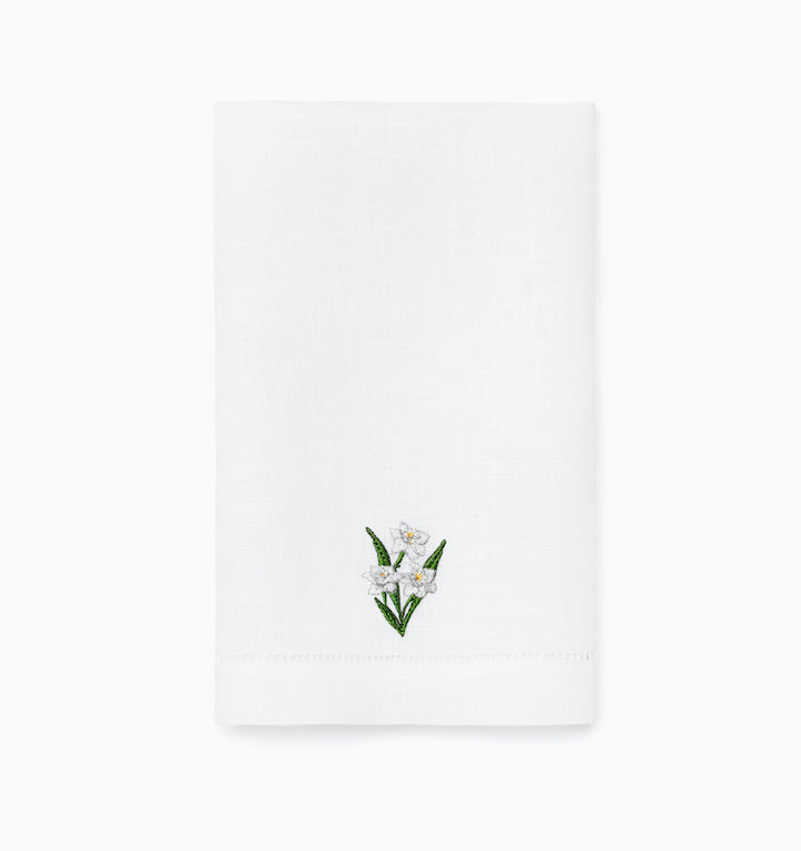 Fiorenza Guest Towels December Narcissus