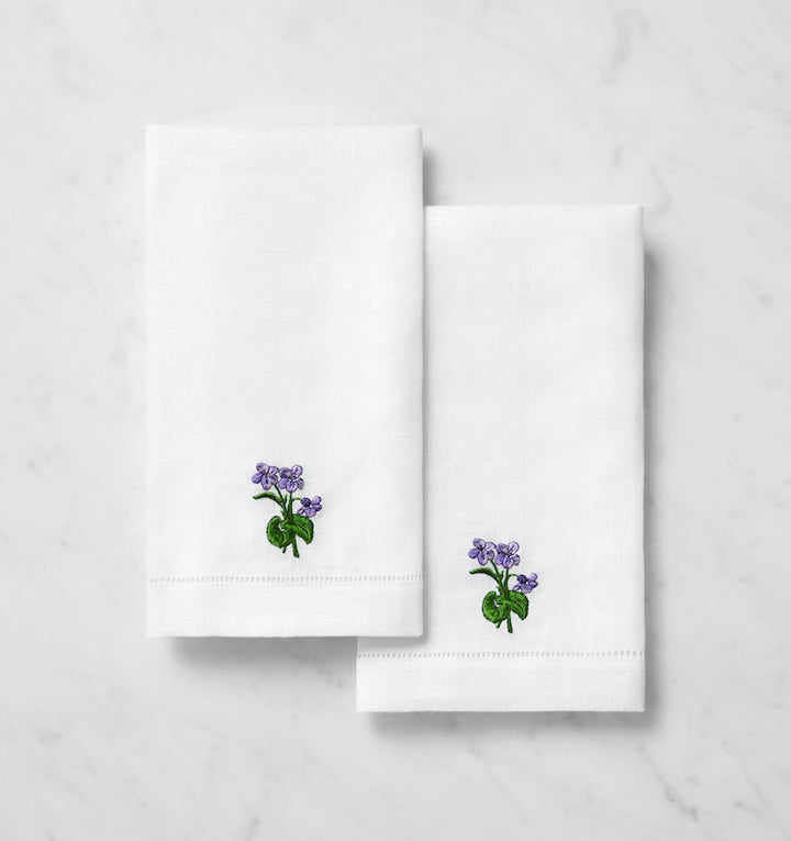 Fiorenza Guest Towels February Violet