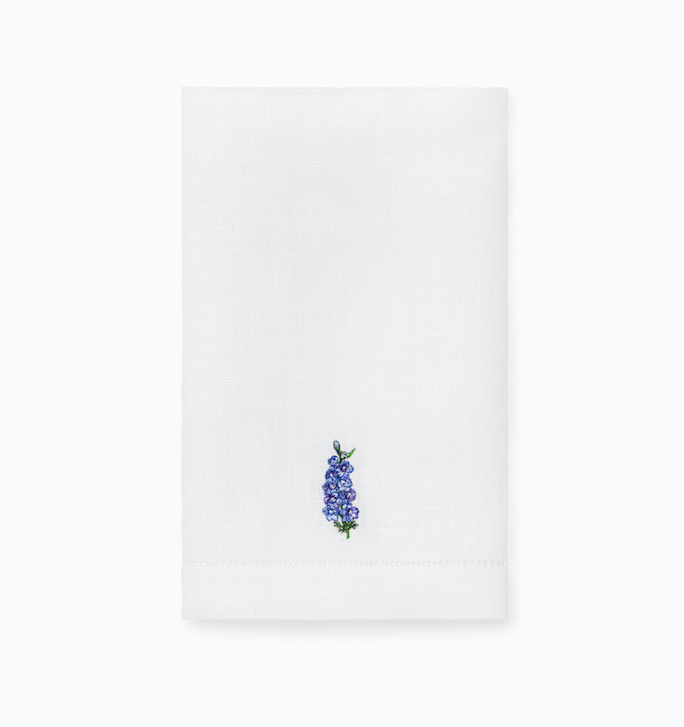 Fiorenza Guest Towels July Larkspur