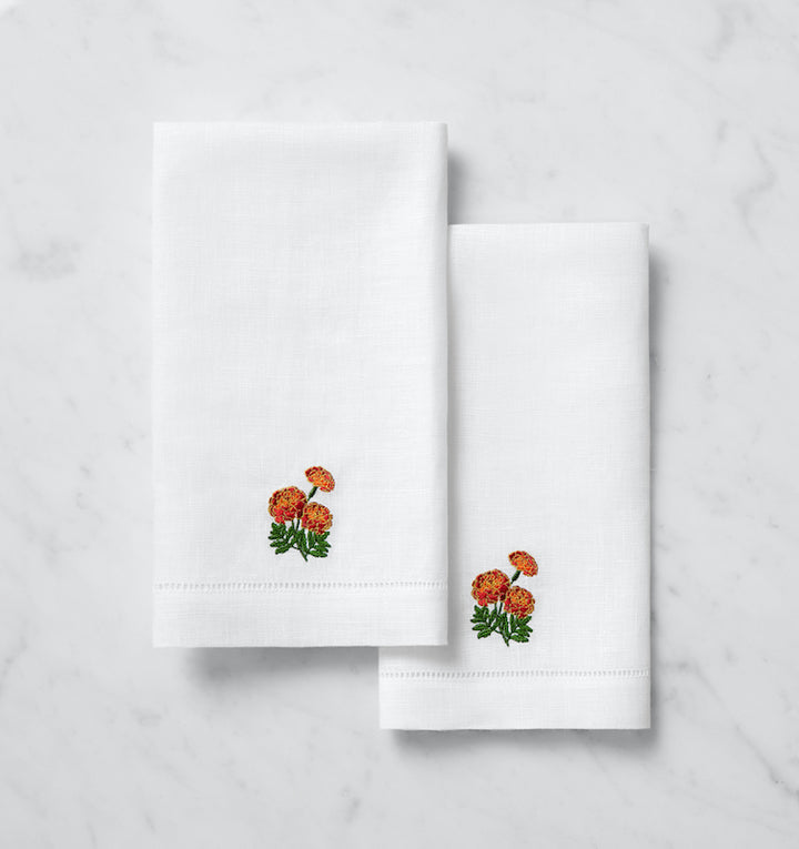 Fiorenza Guest Towels October Marigold