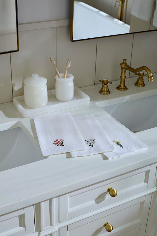 Fiorenza Guest Towels August Gladiolus