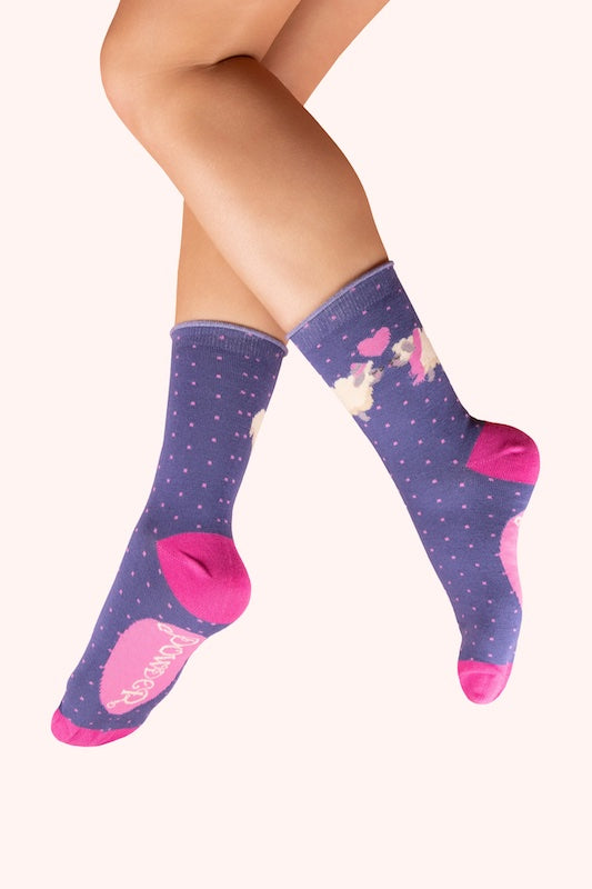 Love-Ly Sheep Ankle Socks