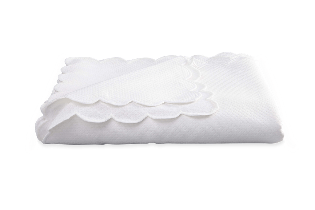 Matouk Savannah Gardens Table Linens White