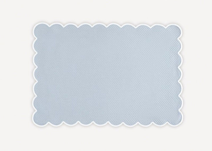 Matouk Savannah Gardens Table Linens Light Blue
