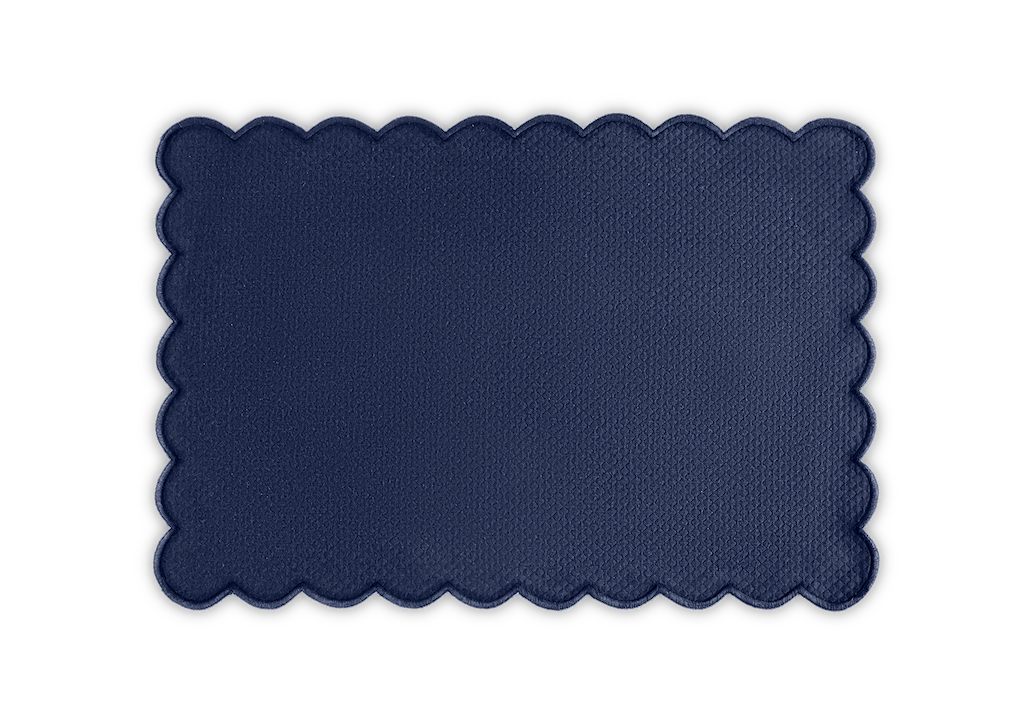 Matouk Savannah Gardens Table Linens Navy