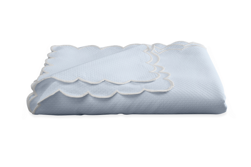 Matouk Savannah Gardens Table Linens Light Blue
