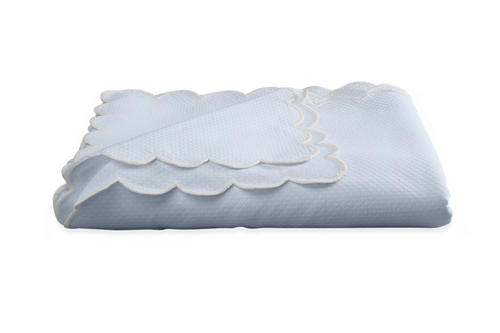 Matouk Savannah Gardens Table Linens Light Blue