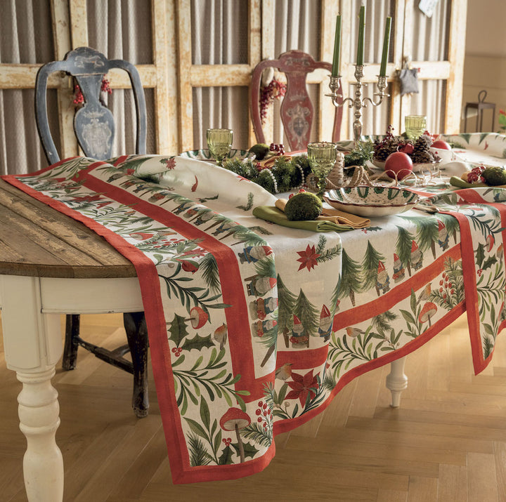 Jolly Elf Table Linens