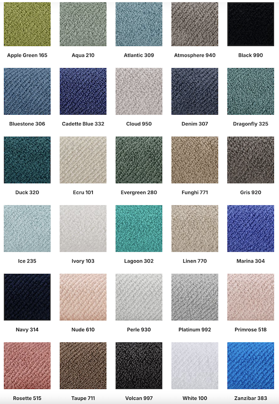 Twill Towels Aqua 210