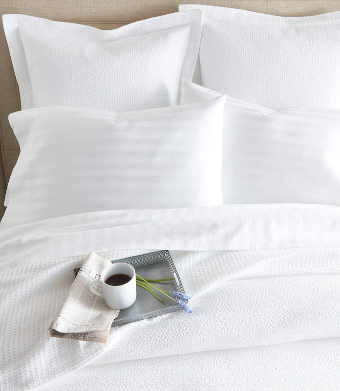Soprano Stripe Sheet Set White